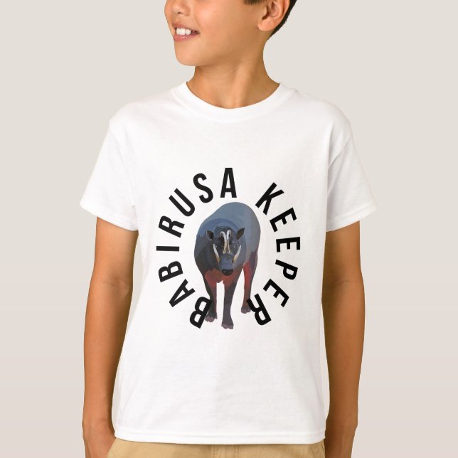 Camiseta B es para Babirusa Keeper (Anverso)