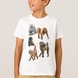 Camiseta B es para Baboon