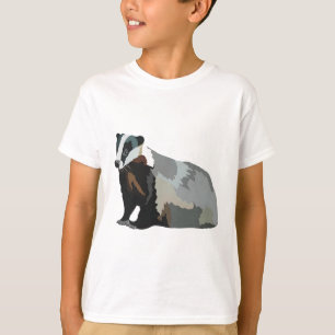 Camiseta B es para Badger