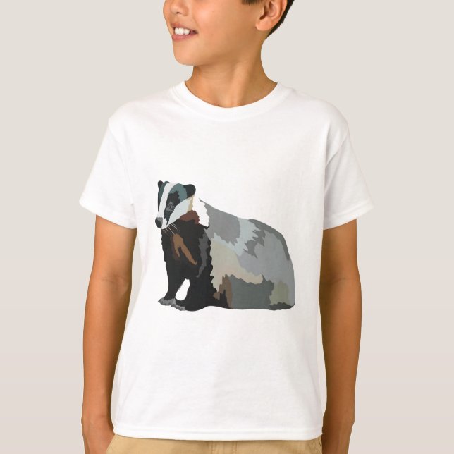 Camiseta B es para Badger (Anverso)