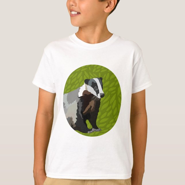 Camiseta B es para Badger (Anverso)