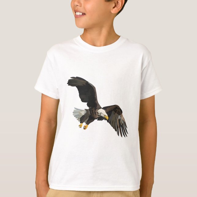 Camiseta B es para Bald Eagle (Anverso)