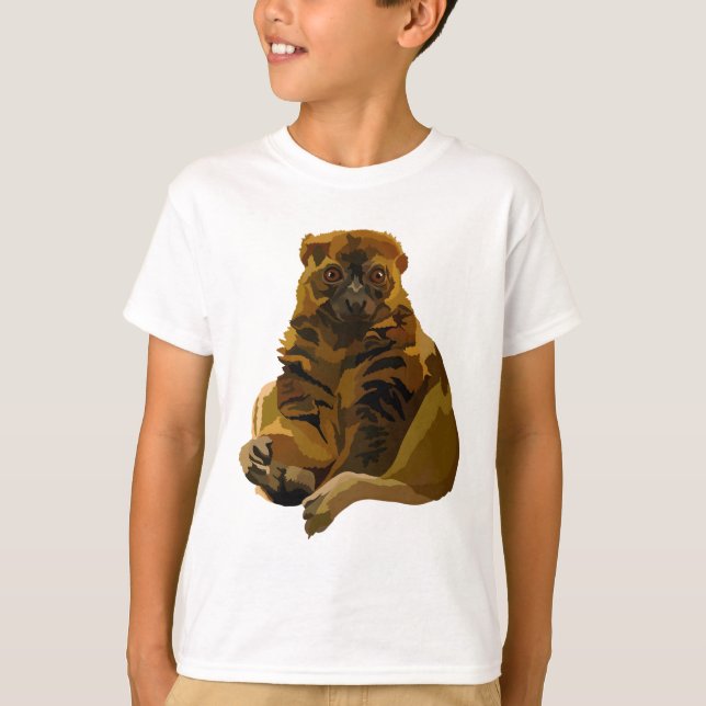 Camiseta B es para Bamboo Lemur (Anverso)