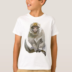 Camiseta B es para Barbary Macaque