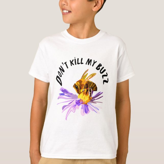 Camiseta B es para Bee (Anverso)
