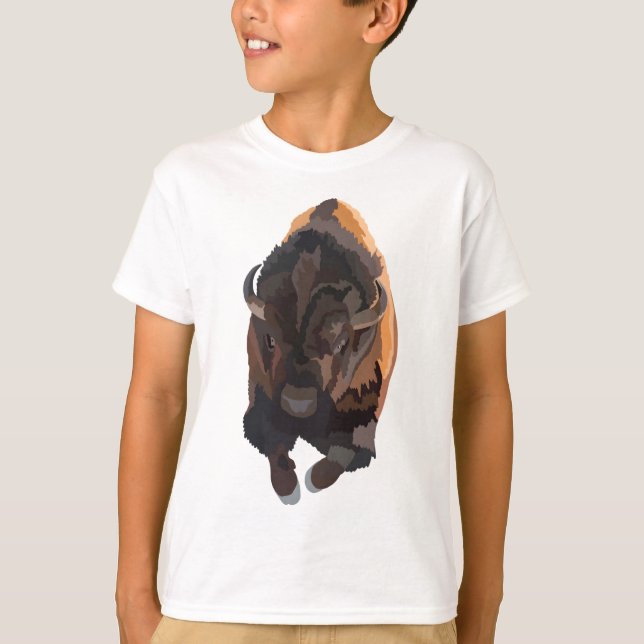 Camiseta B es para Bison (Anverso)