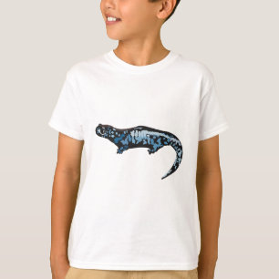 Camiseta B es para Blue Spots Salamander