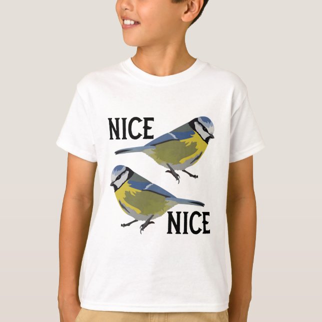 Camiseta B es para Blue Tit (Anverso)