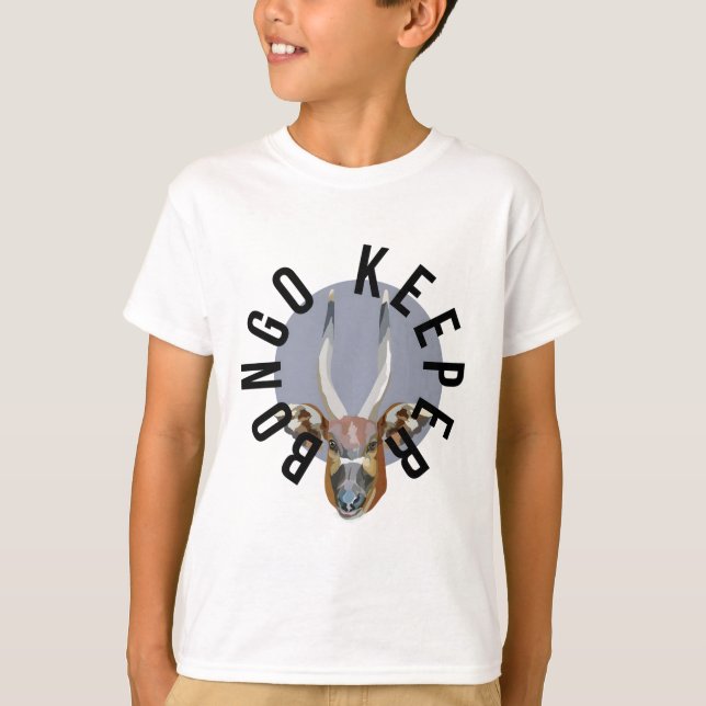 Camiseta B es para Bongo Keeper (Anverso)
