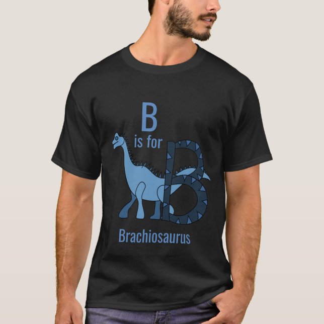 Camiseta B es para Brachiosaurus  (Anverso)