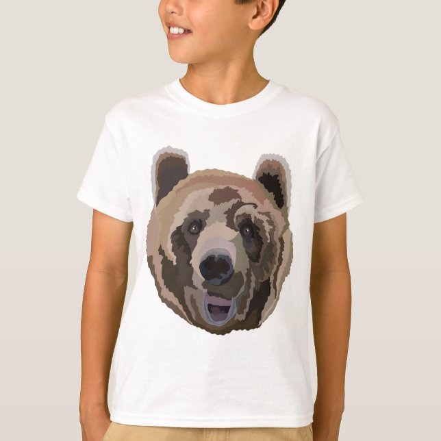Camiseta B es para Brown Bear (Anverso)