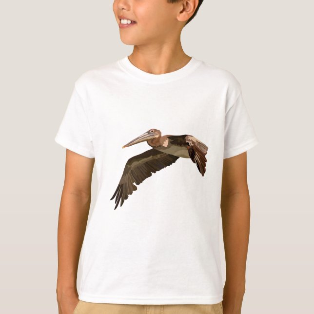 Camiseta B es para Brown Pelican (Anverso)