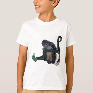 Camiseta B es para el mono araña manos negras