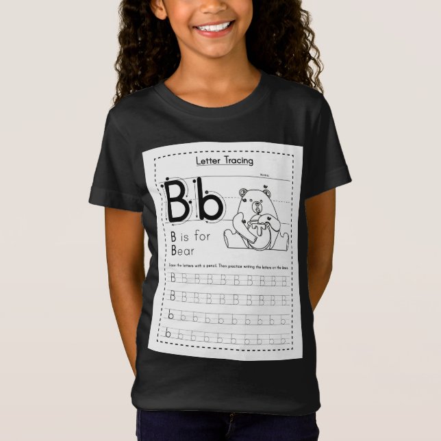 Camiseta B es para el Oso (Anverso)