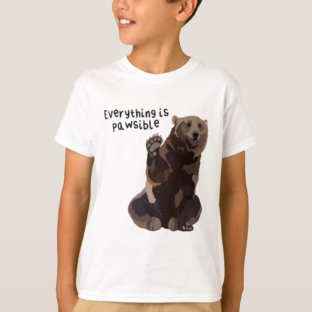 Camiseta B es para el Oso (Anverso)