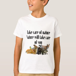 Camiseta B es para la vida salvaje británica