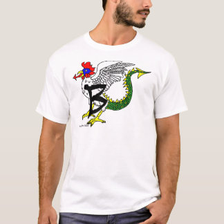 Camiseta B está para el basilisco