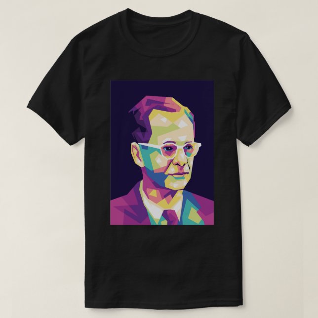 Camiseta B.F. Skinner wpap (Diseño del anverso)