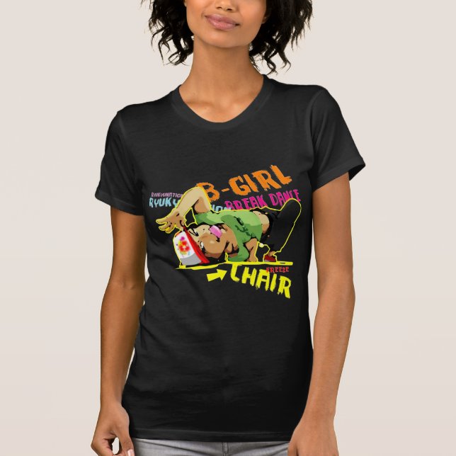 CAMISETA B-GIRL (Anverso)