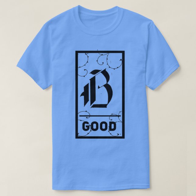 Camiseta B Gran caligrafía monográfica (Diseño del anverso)