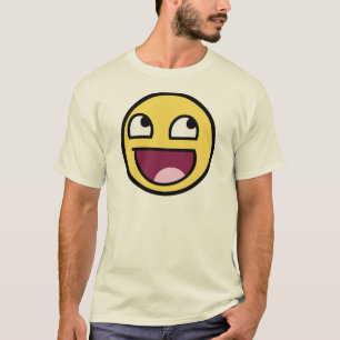 Camiseta /b impresionante hace frente