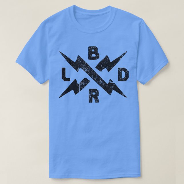 CAMISETA B L D R (Diseño del anverso)
