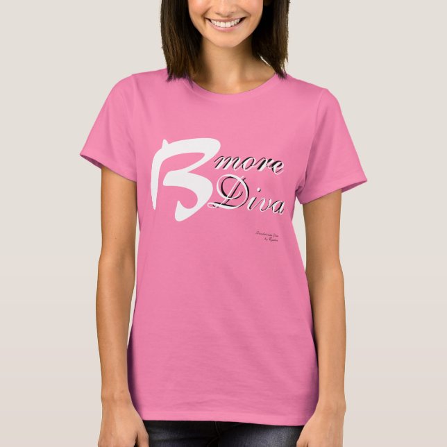 Camiseta B-More Diva (Anverso)