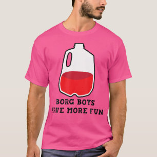Camiseta B.O.R.G. Los chicos tienen un diseño más divertido