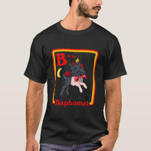 Camiseta B Para Baphomet Satanic Cute Devil Retro Vintage S