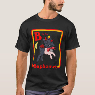 Camiseta B Para Baphomet Satanic Cute Devil Retro Vintage S