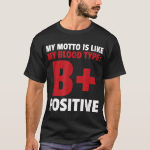 Camiseta B+ Positivo Tipo Funny