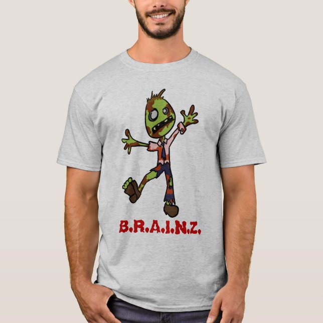 CAMISETA B.R.A.I.N.Z. (Anverso)