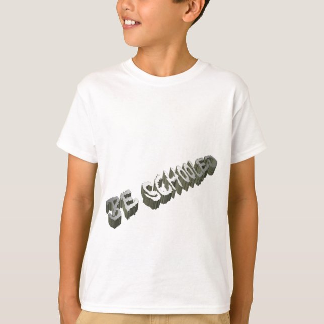 Camiseta B. Schooled-Gray-Wt (Anverso)