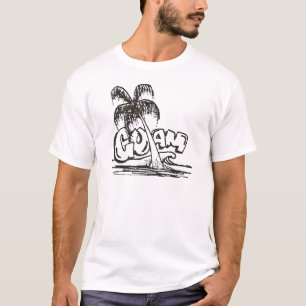 Camiseta b&w de Guam
