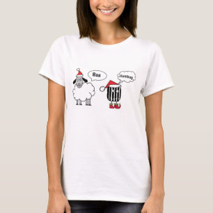 Camiseta Baa Humbug Funny Sheep Navidades