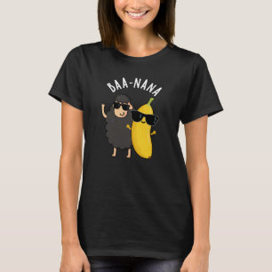 Camiseta Baa-nana Funny Banana Puns Dark BG