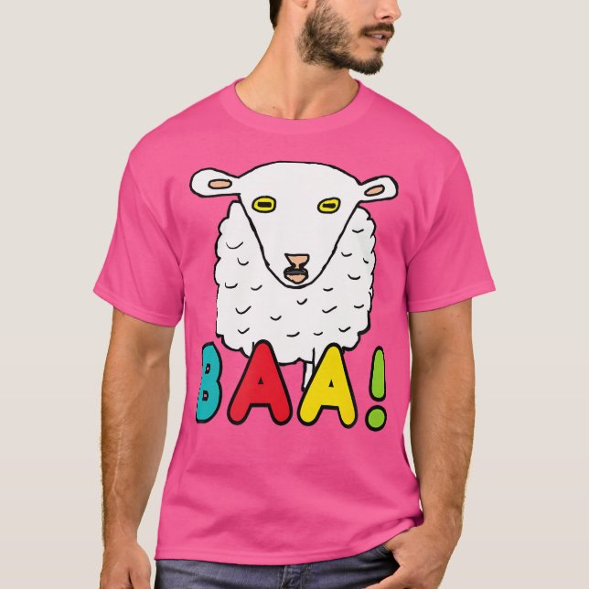 Camiseta Baa Sheep (Anverso)