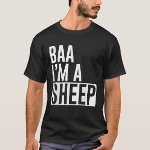 Camiseta Baa, soy un disfraz de oveja