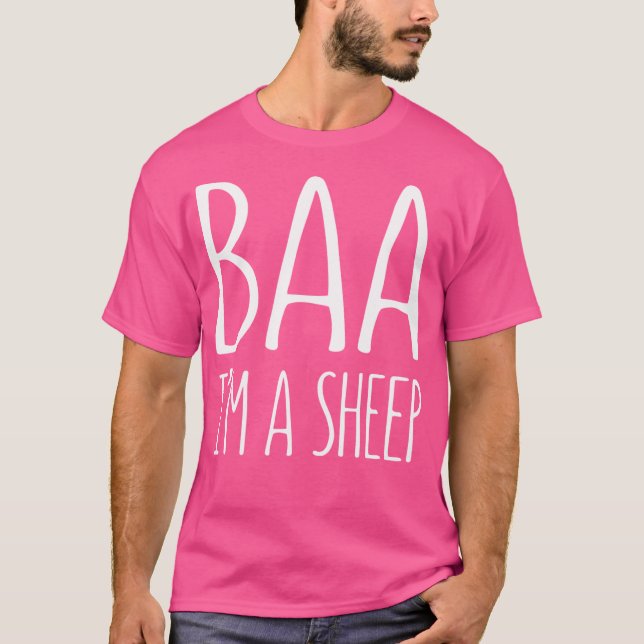 Camiseta Baa, Soy Una Oveja. (Anverso)