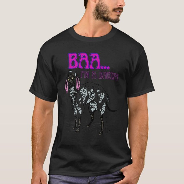 Camiseta Baa, soy una oveja (Anverso)