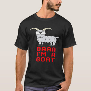 Camiseta Baaa Soy Una Cabra Cabras