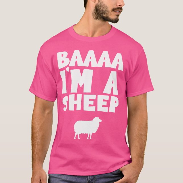 Camiseta Baaaa Soy Una Oveja (Anverso)