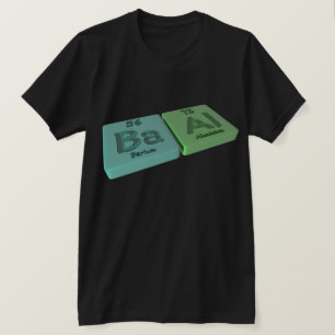 Camiseta Baal como los vagos bario y aluminio del Al