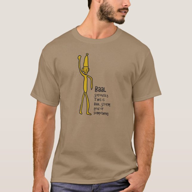 Camiseta Baal - dios de la tormenta (Anverso)