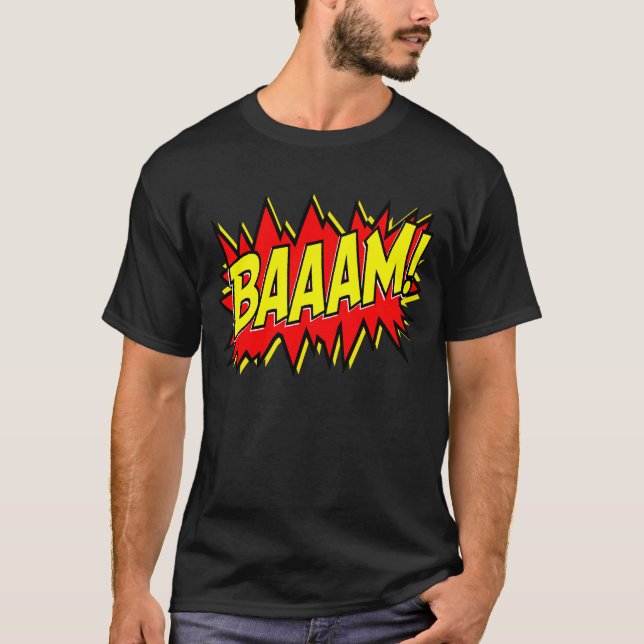 CAMISETA ¡BAAM! (Anverso)