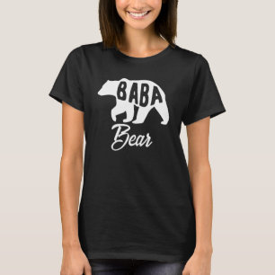 Camiseta Baba Bear Bear Orgulloso Día de Papá Abuelo