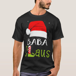 Camiseta Baba Claus Family Group Matching Pajama Funny Chri