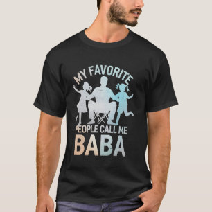 Camiseta Baba Día del Padre Regalo de Hija Hijo Niños