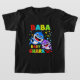 Camiseta Baba Of The Baby Shark Birthday Baba Shark  (Laydown)