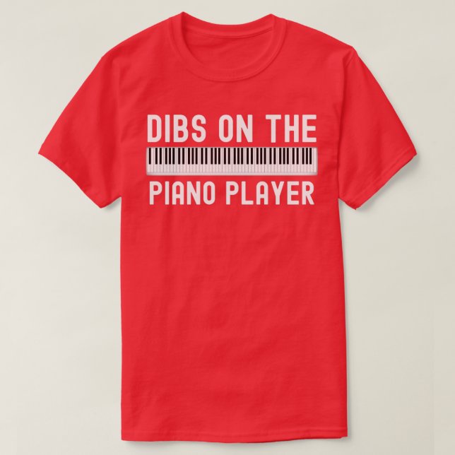 Camiseta babas en el pianistaTShirt (Diseño del anverso)